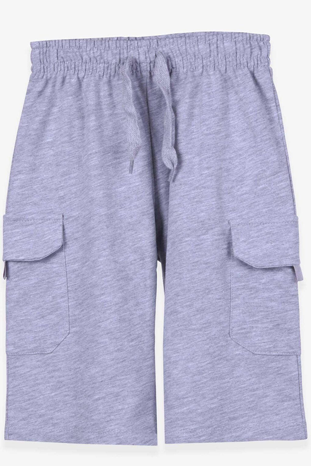 Boy Capri Light Gray Melange (Age 8-12)