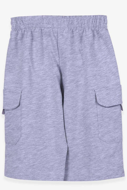 Boy Capri Light Gray Melange (Age 8-12)