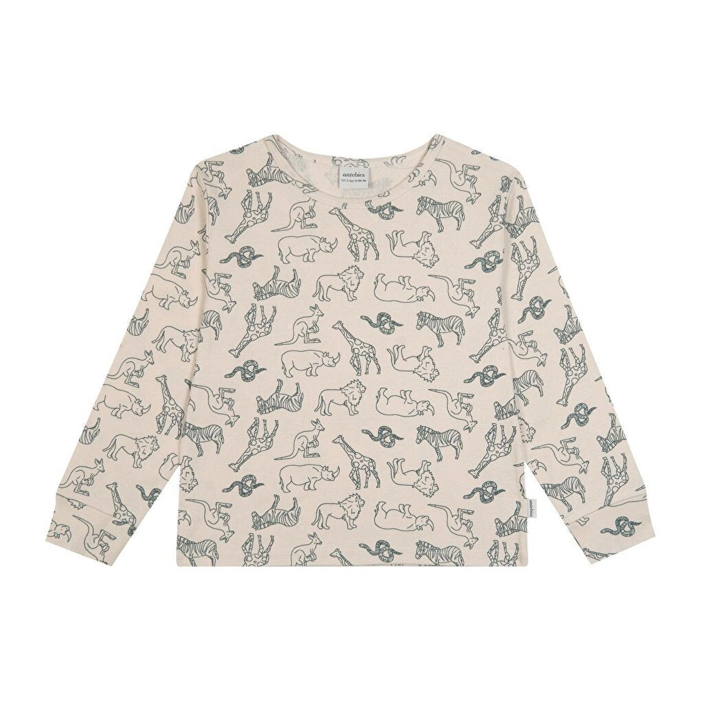 Animal Kingdom Long Sleeve Pajama Set