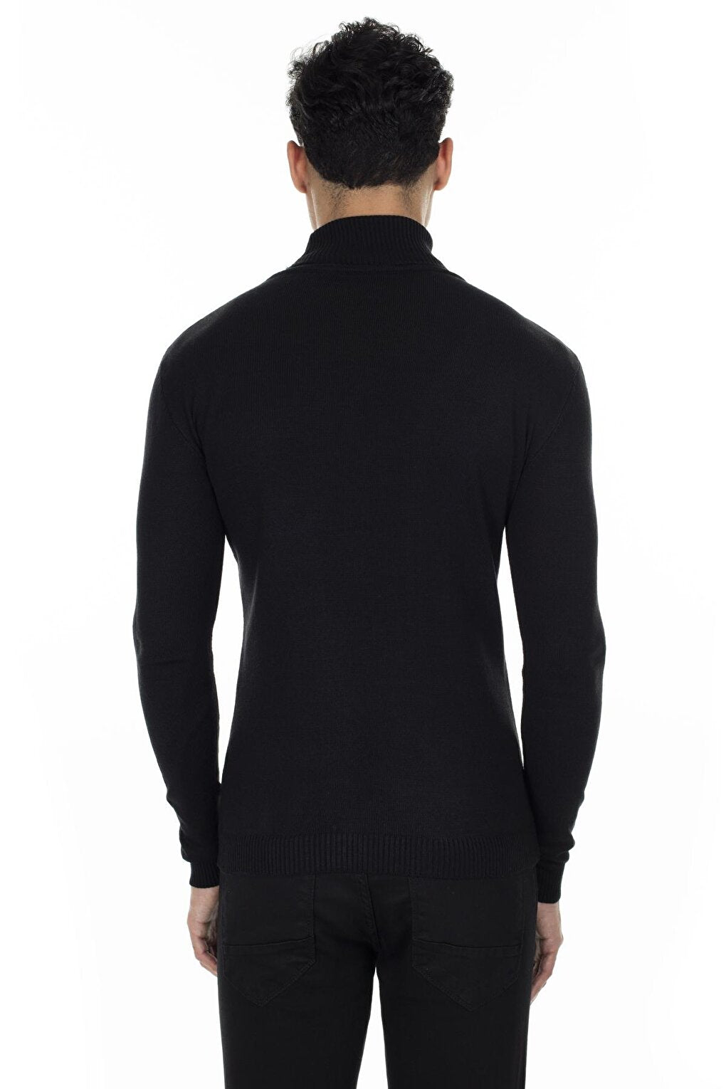 Turtleneck Slim Fit Knitwear Sweater 549T006