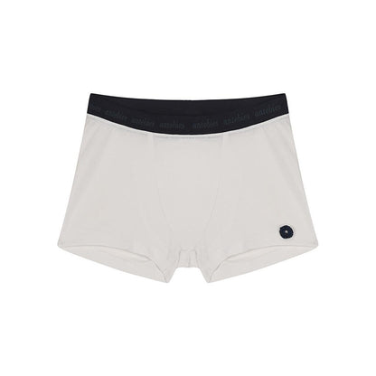 White Basic Boxer Double Pack