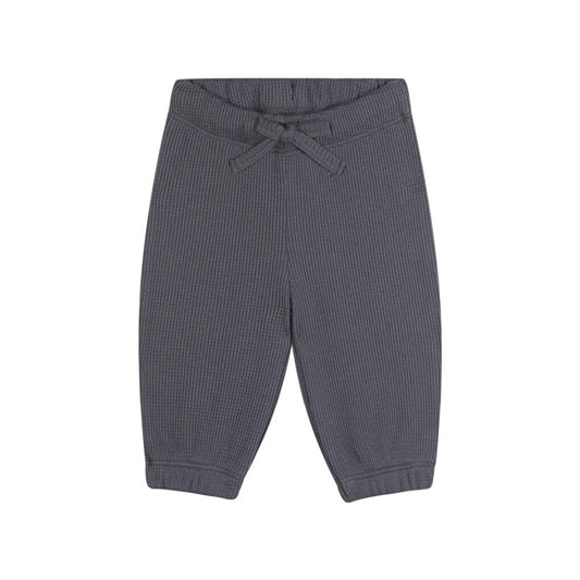 Anthracite Waffle Sweatpants Trousers