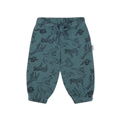 Animal Kingdom Quilted Sweatpants Trousers