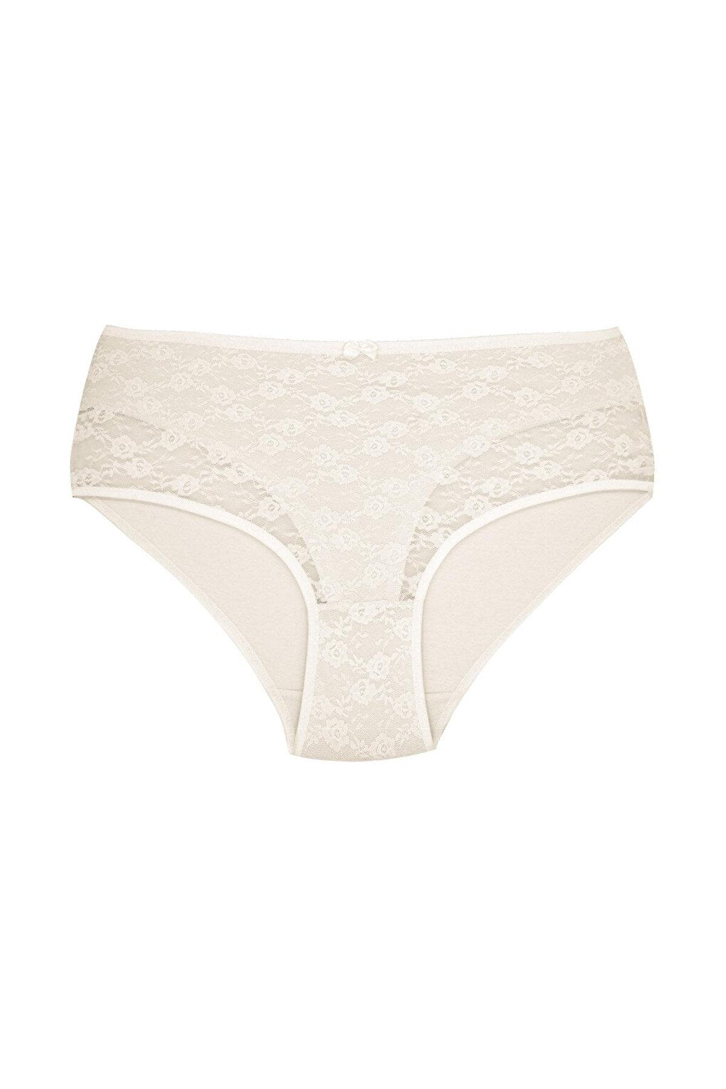 Cotton Front Lined Lez Lace High Waist Women's Panties 5-pack