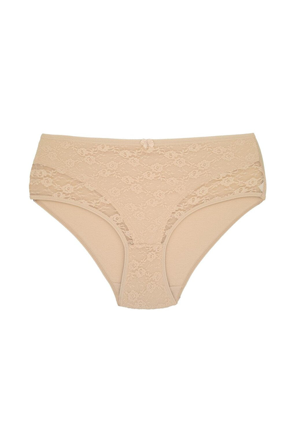 Cotton Front Lined Lez Lace High Waist Women's Panties 5-pack