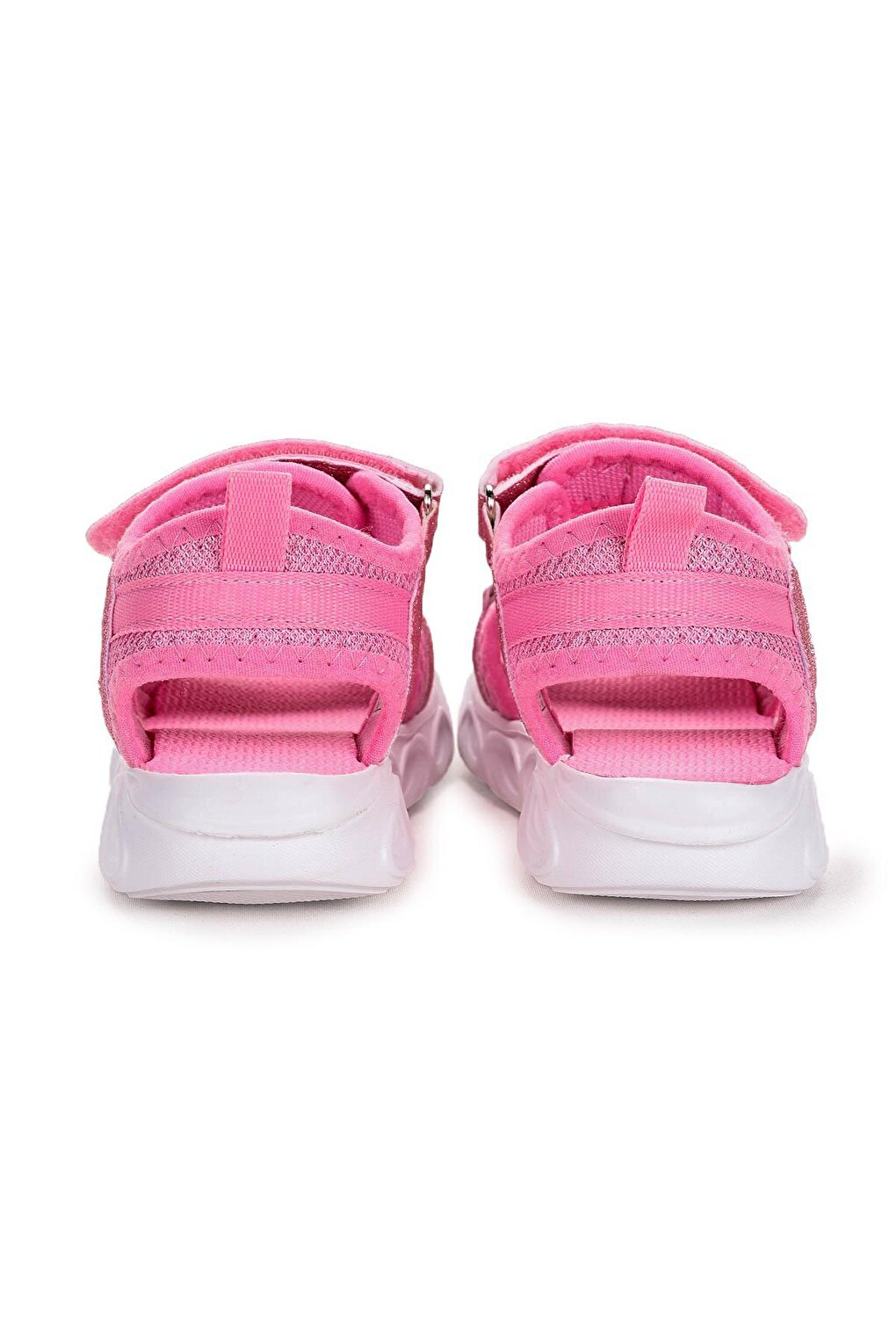 102 Glittering Light Girls Velcro Sandal Shoes