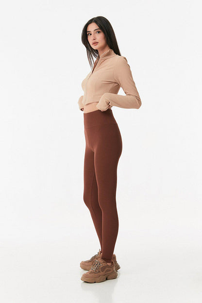 Ribbed High Waist Leggings