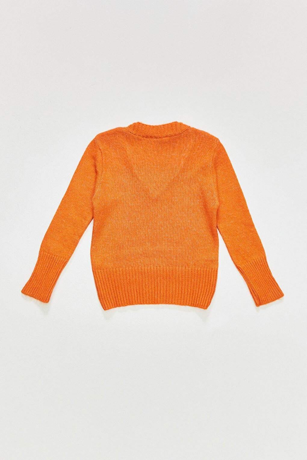 V-Neck Girl's Knitwear Sweater