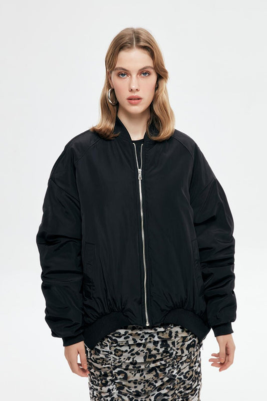 Oversize Puffer Jacket Black