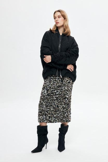 Oversize Puffer Jacket Black