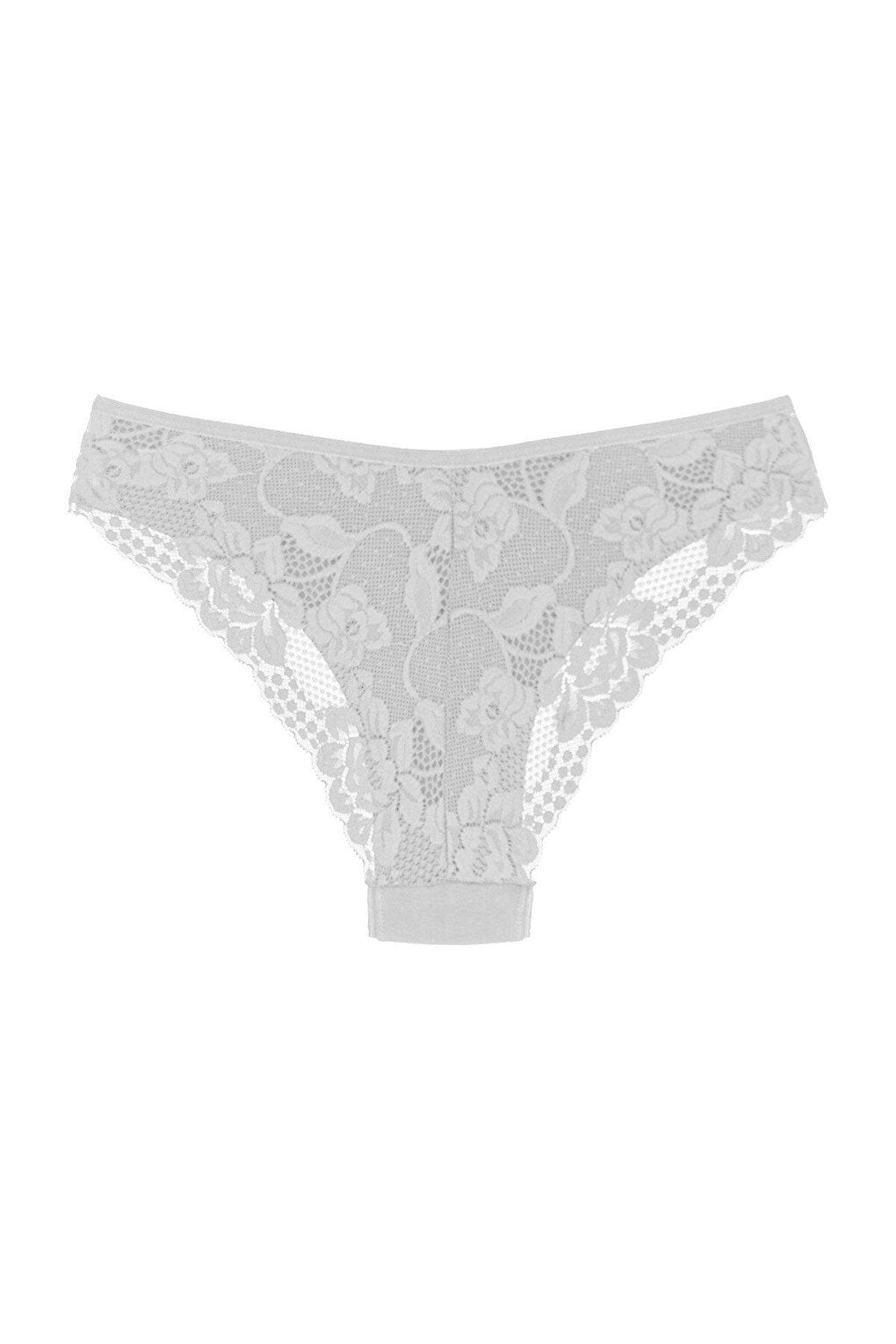 Cotton Lace Back Women's Panties 10pcs