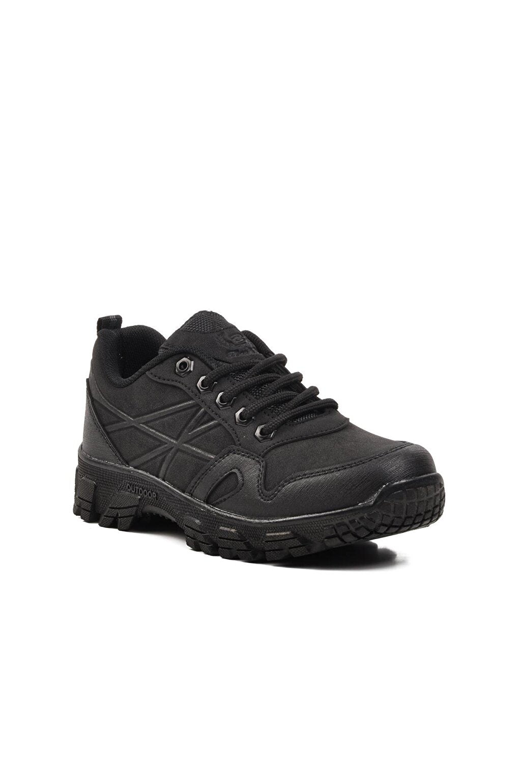 593 Black Outdoor Trekking Walking Shoes