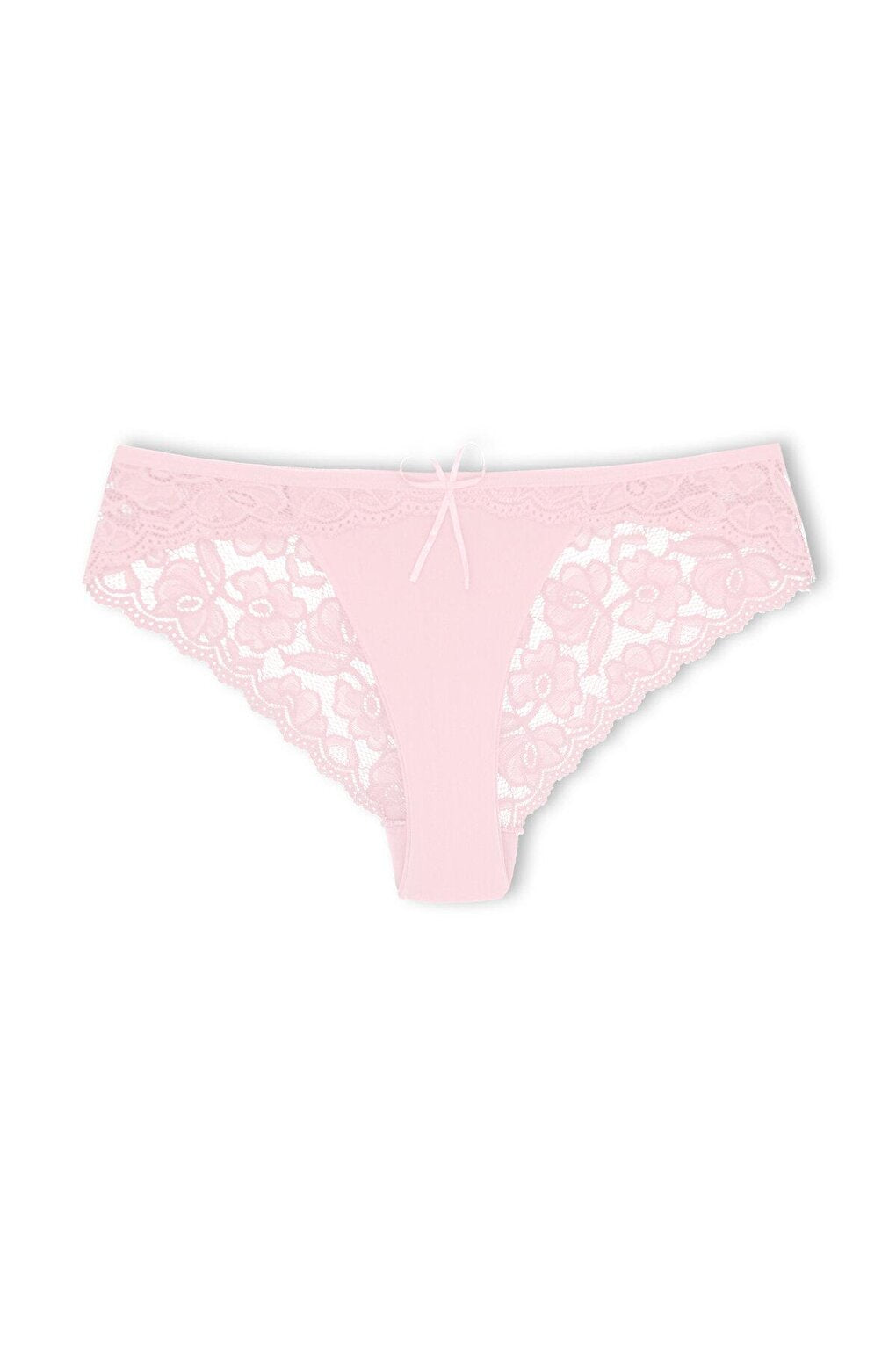 Lace Front Cotton Panties