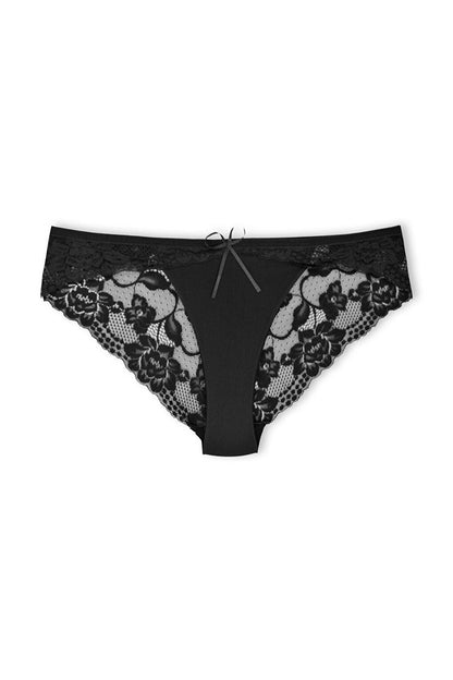 Lace Front Cotton Panties