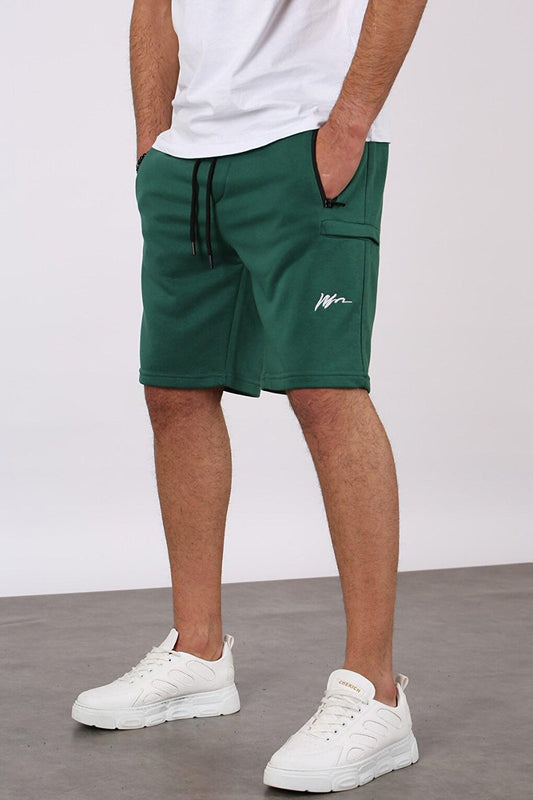 Green Capri Shorts 5443