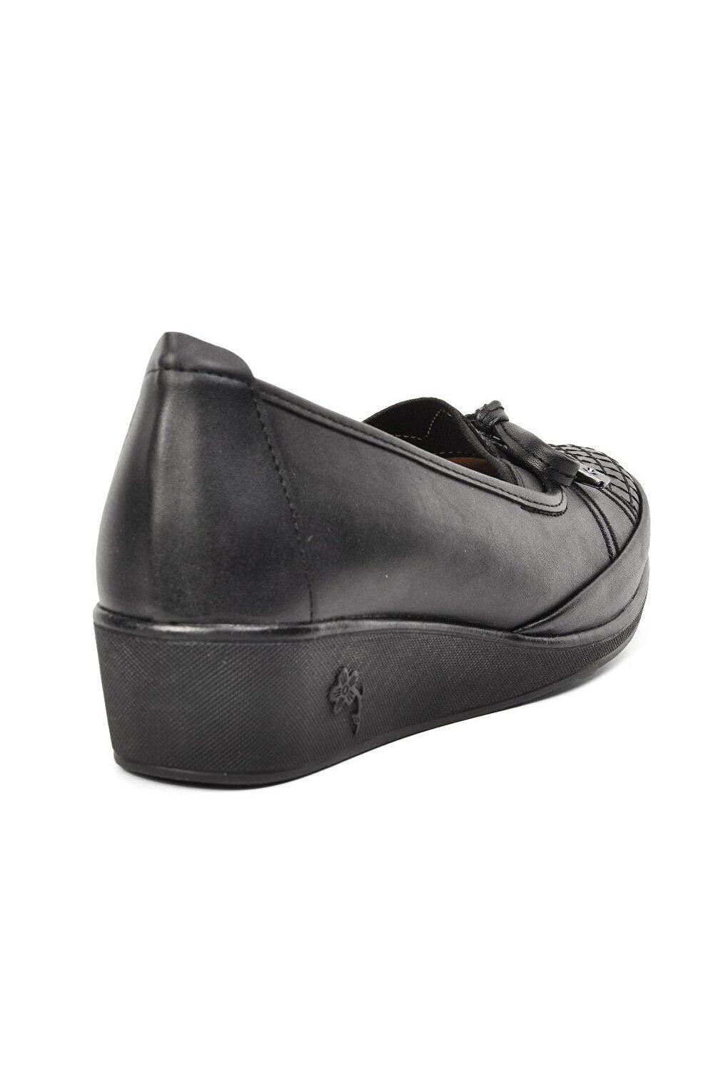 Black Genuine Leather Women's Classic Shoes 137