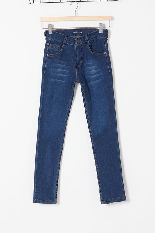 Boy's Frayed Jean Trousers 12-17 Years 13783