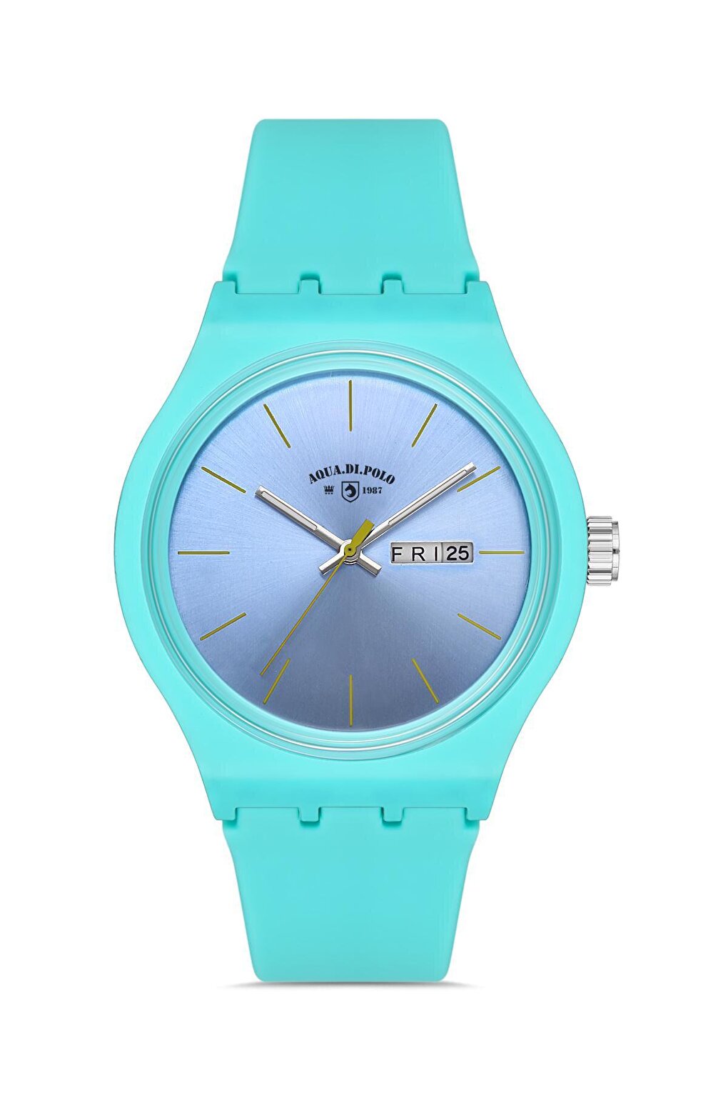 APWR031806 Green Unisex Silicone Wristwatch