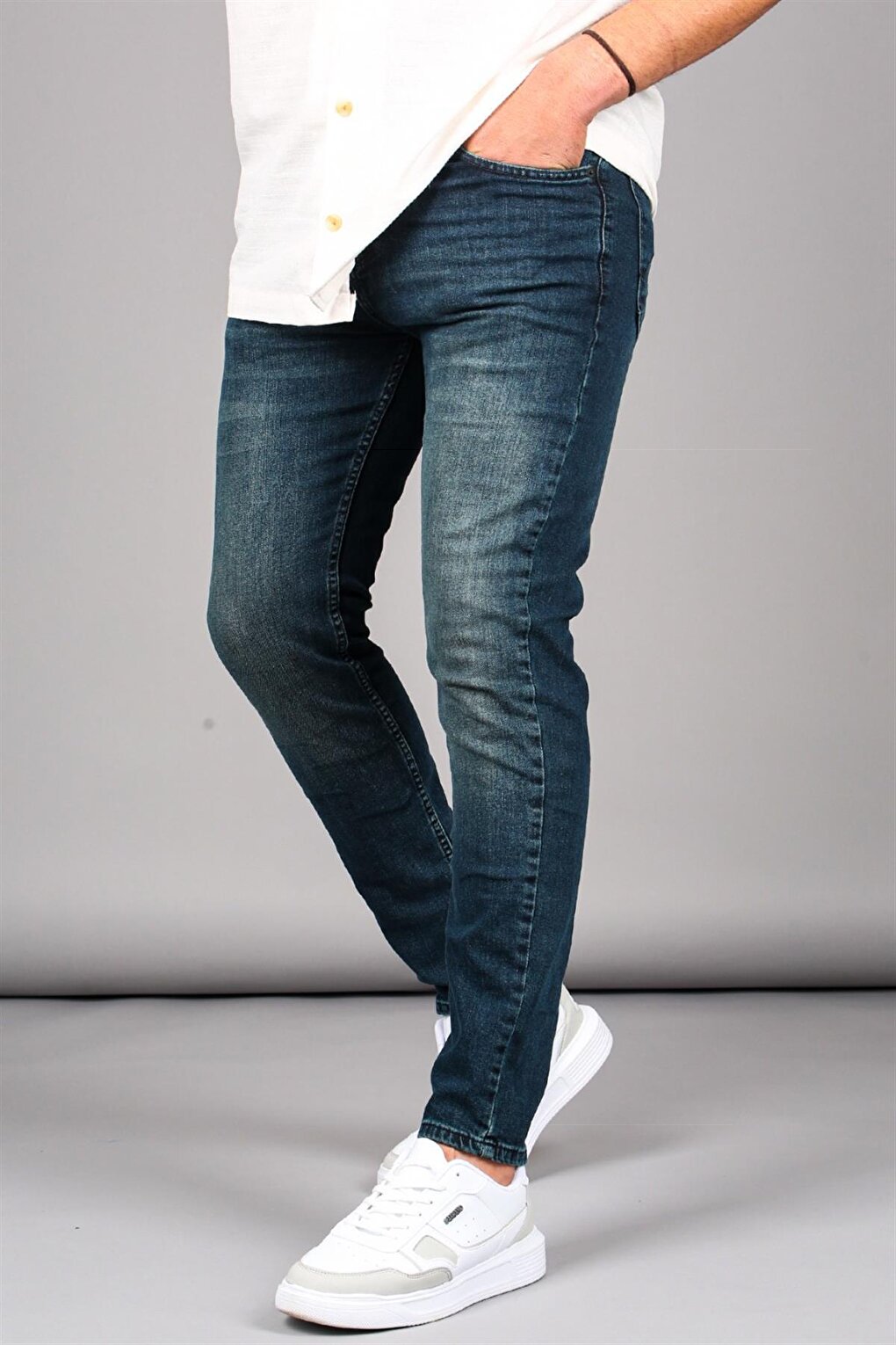 Blue Full Fit Men's Jean 6337