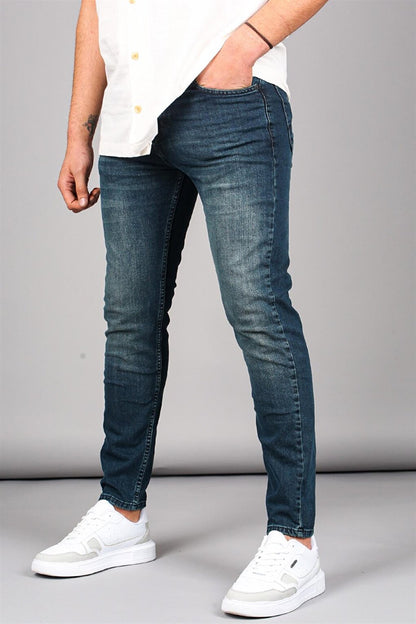 Blue Full Fit Men's Jean 6337