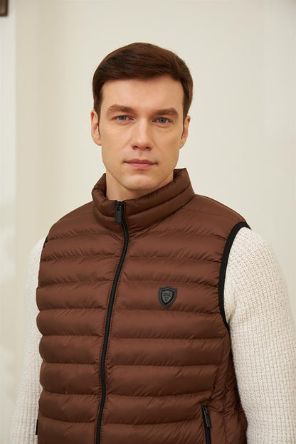 Seasonal Inflatable Vest Brown