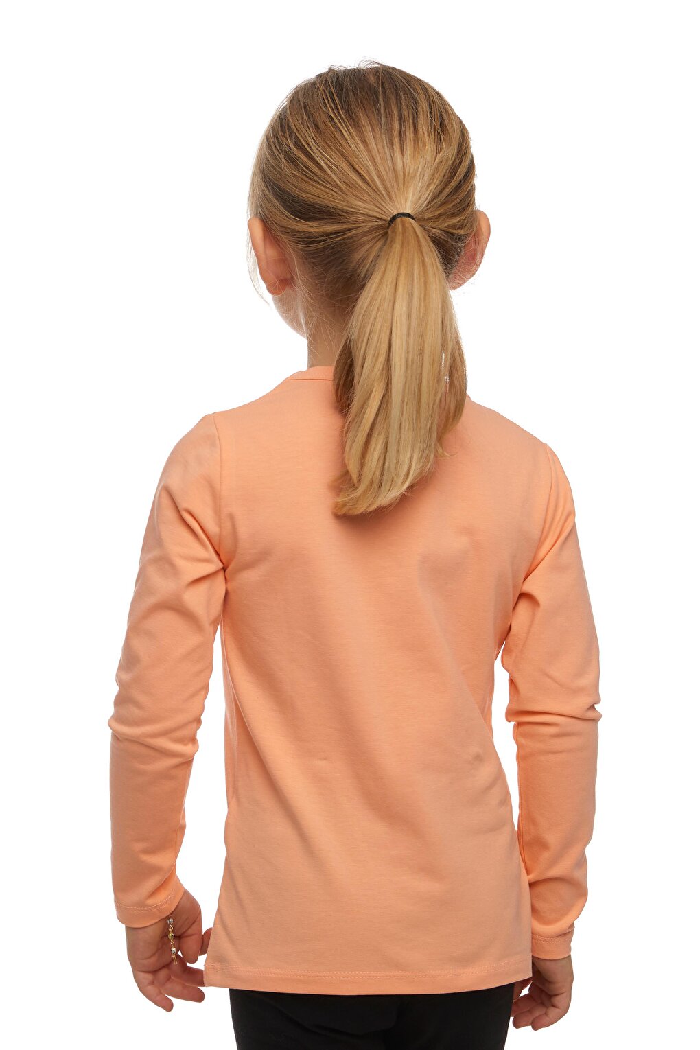 Apricot Girl Plain Basic Lycra Long Sleeve T-Shirt