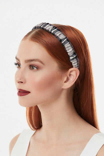 Plaid Patterned Crown