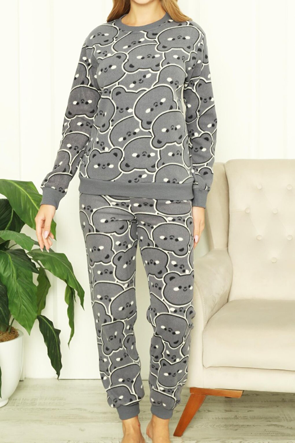 Women's Plush Pajama Set Welsoft