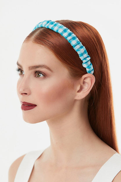 Plaid Patterned Crown