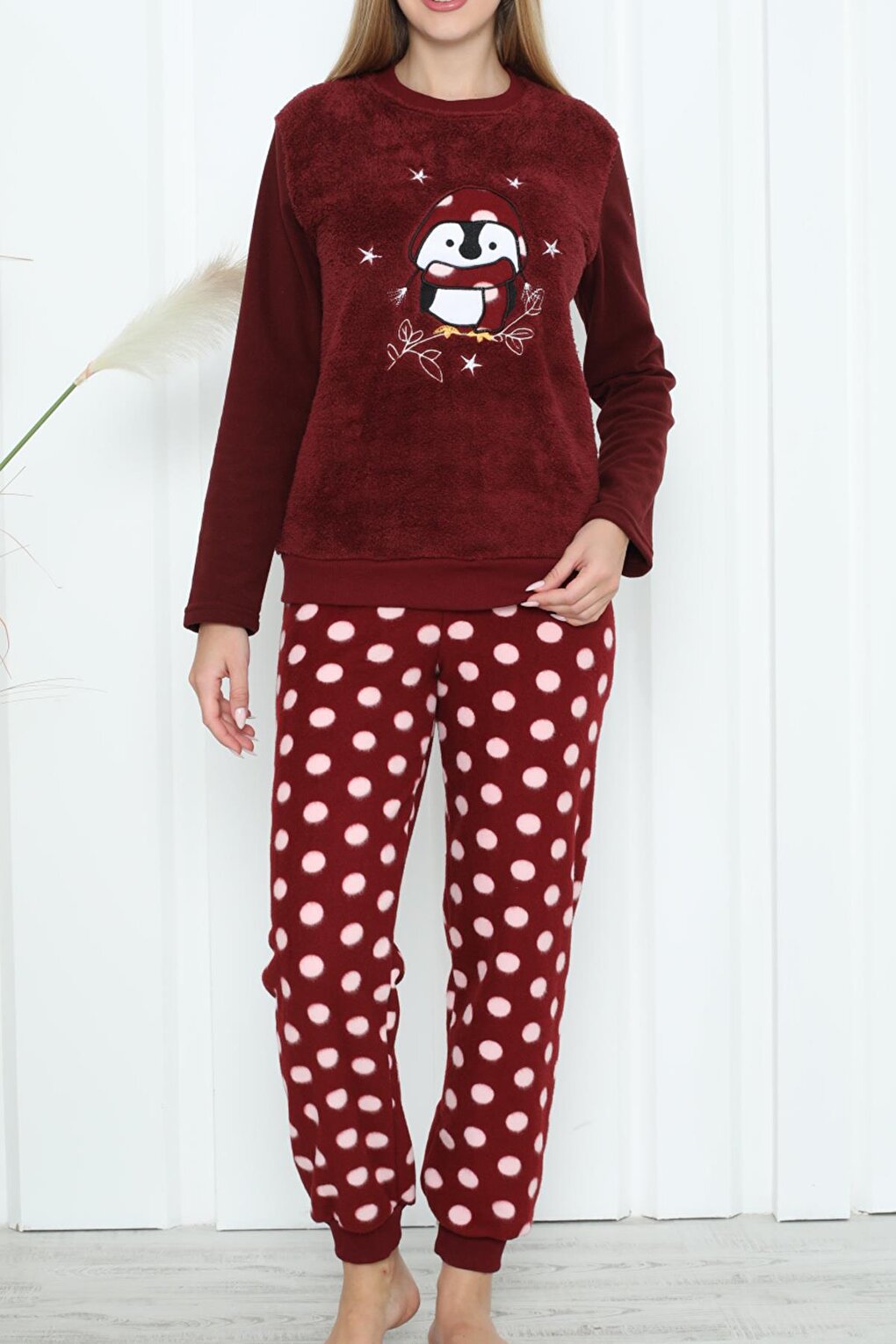 Women's Plush Pajama Set Welsoft