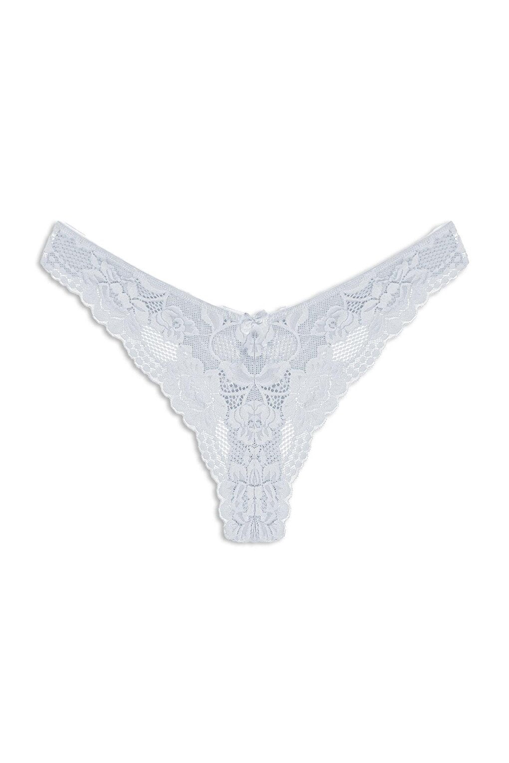 Lace High Waist Women's Thong Panties