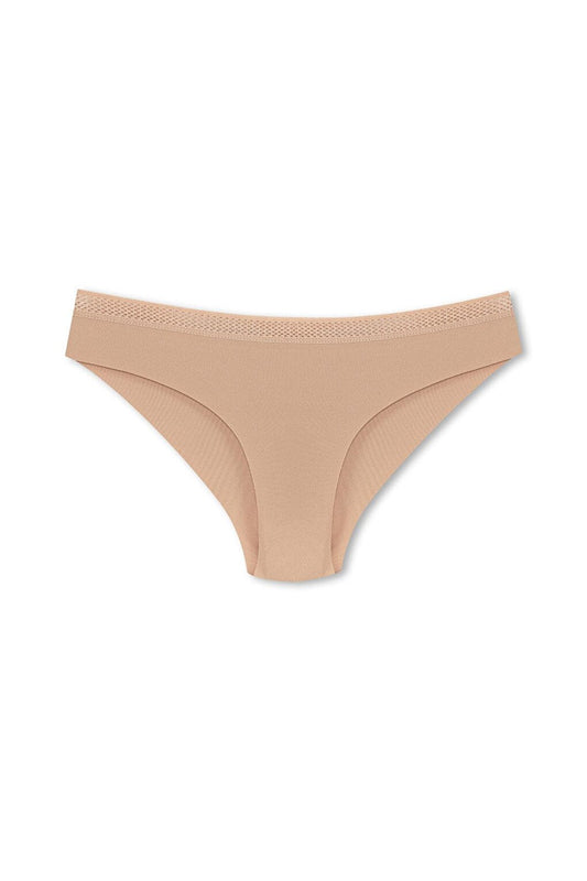 Interlock Laser Cut Honeycomb Rubber Slip Women's Panties