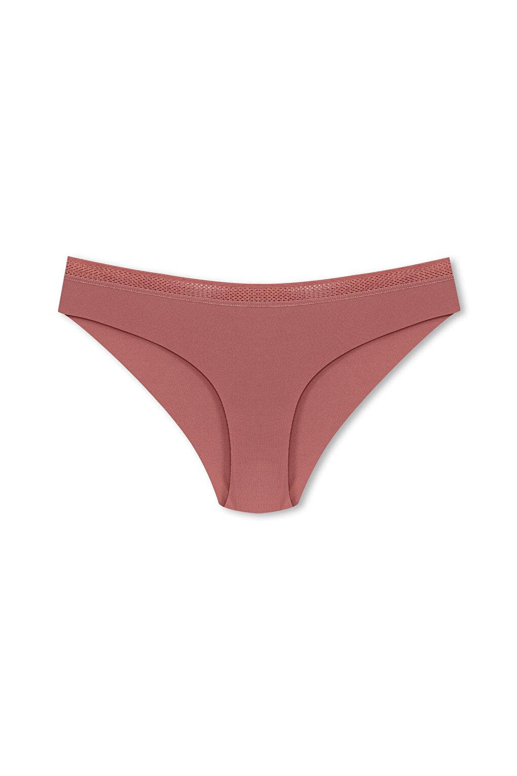 Interlock Laser Cut Honeycomb Rubber Slip Women's Panties