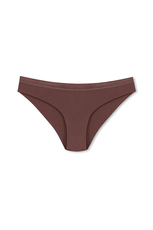 Interlock Laser Cut Honeycomb Rubber Slip Women's Panties