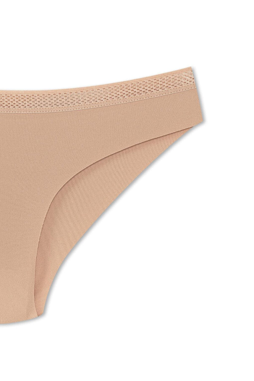 Interlock Laser Cut Honeycomb Rubber Slip Women's Panties