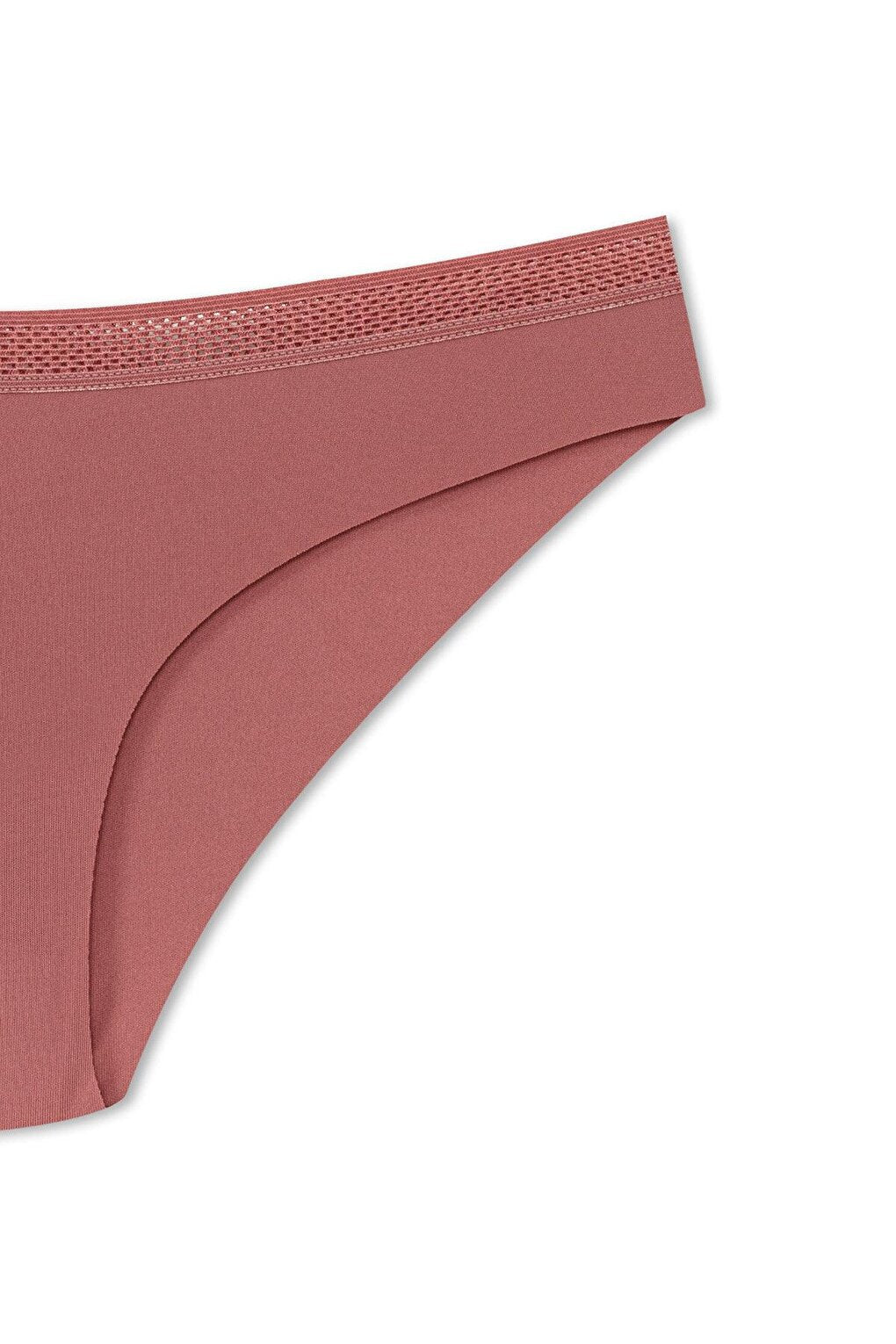 Interlock Laser Cut Honeycomb Rubber Slip Women's Panties