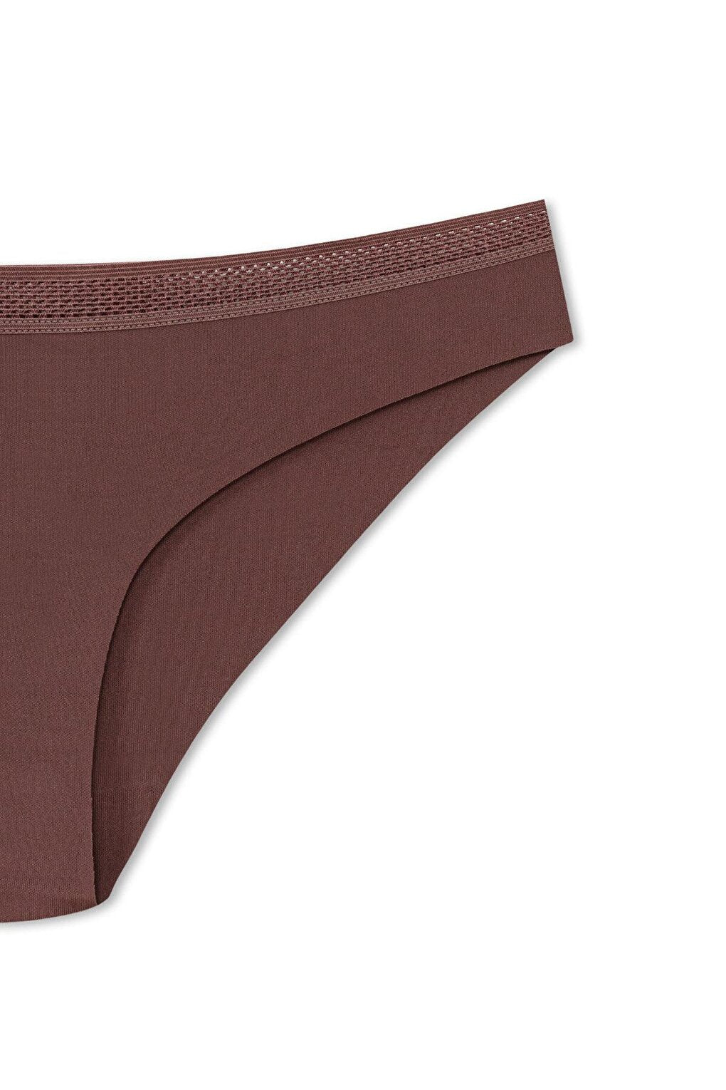 Interlock Laser Cut Honeycomb Rubber Slip Women's Panties