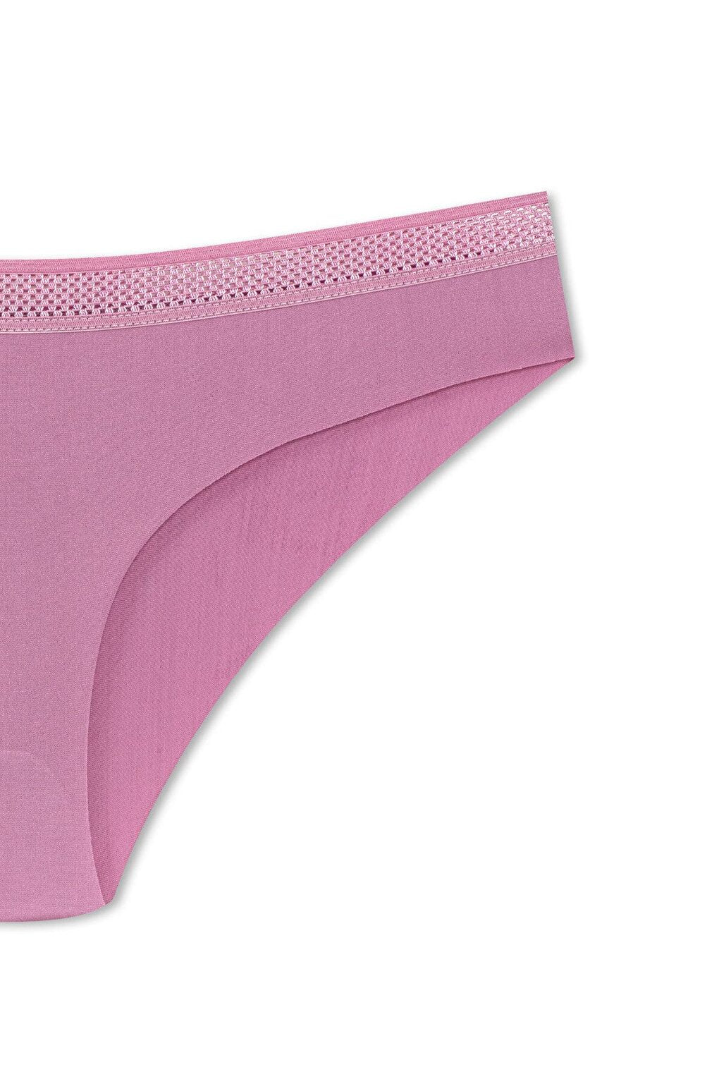 Interlock Laser Cut Honeycomb Rubber Slip Women's Panties