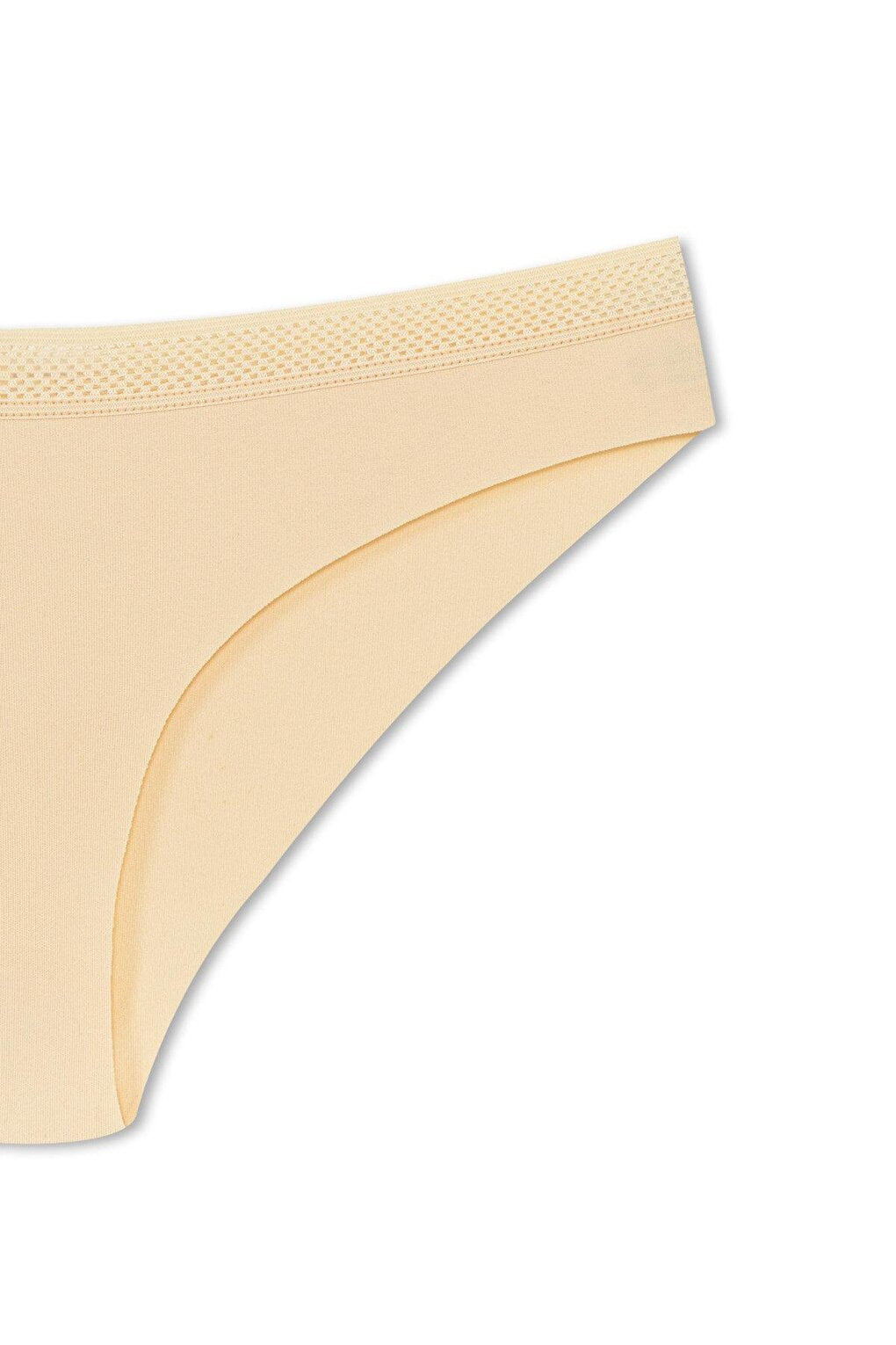 Interlock Laser Cut Honeycomb Rubber Slip Women's Panties