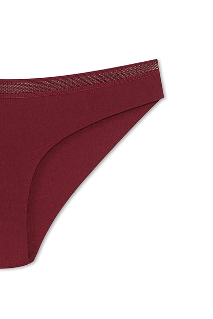 Interlock Laser Cut Honeycomb Rubber Slip Women's Panties