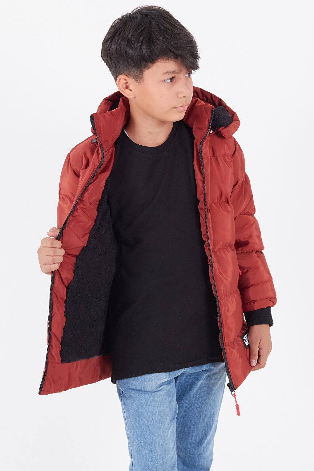 Boy's Coat BLN Dream Printed Hooded Puffer Coat 14541