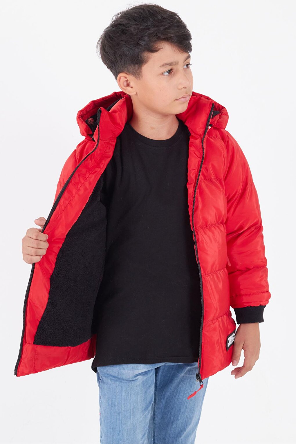 Boy's Coat BLN Dream Printed Hooded Puffer Coat 14541