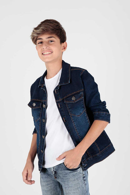 Boy's Jean Jacket Casual Fashionable Ak22145123