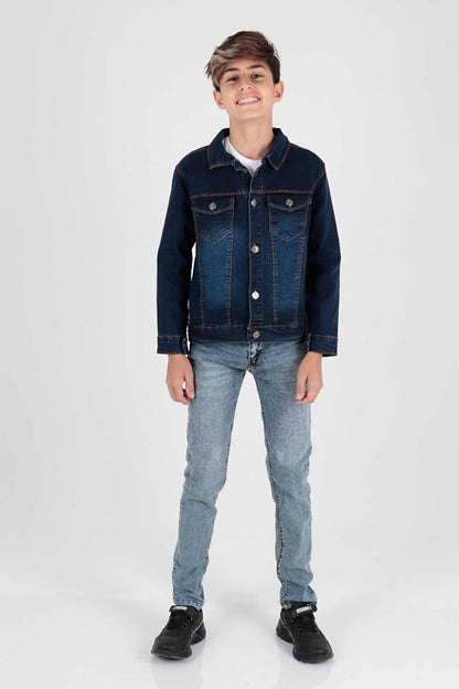 Boy's Jean Jacket Casual Fashionable Ak22145123