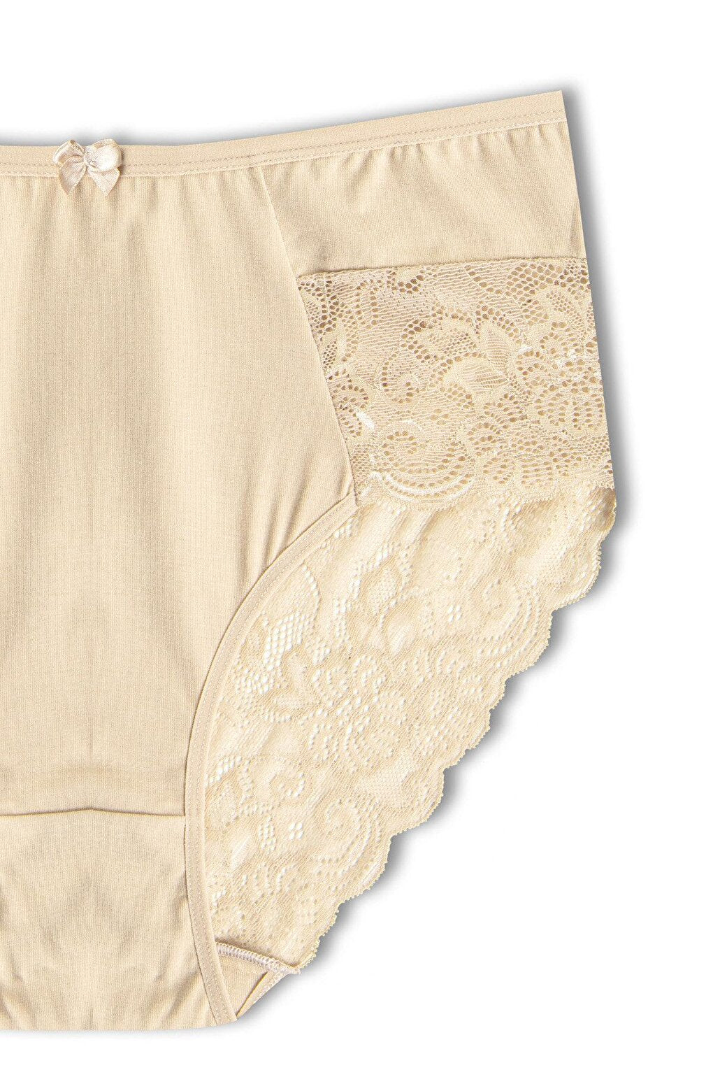 Cotton High Waist Plus Size Lace Women's Panties