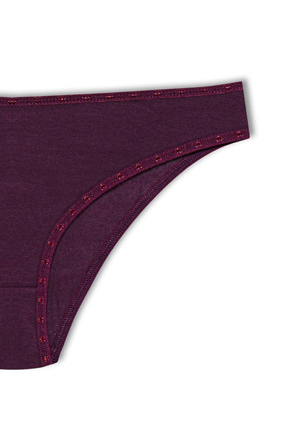 Cotton Heart Rubber Women's Panties 3-pack