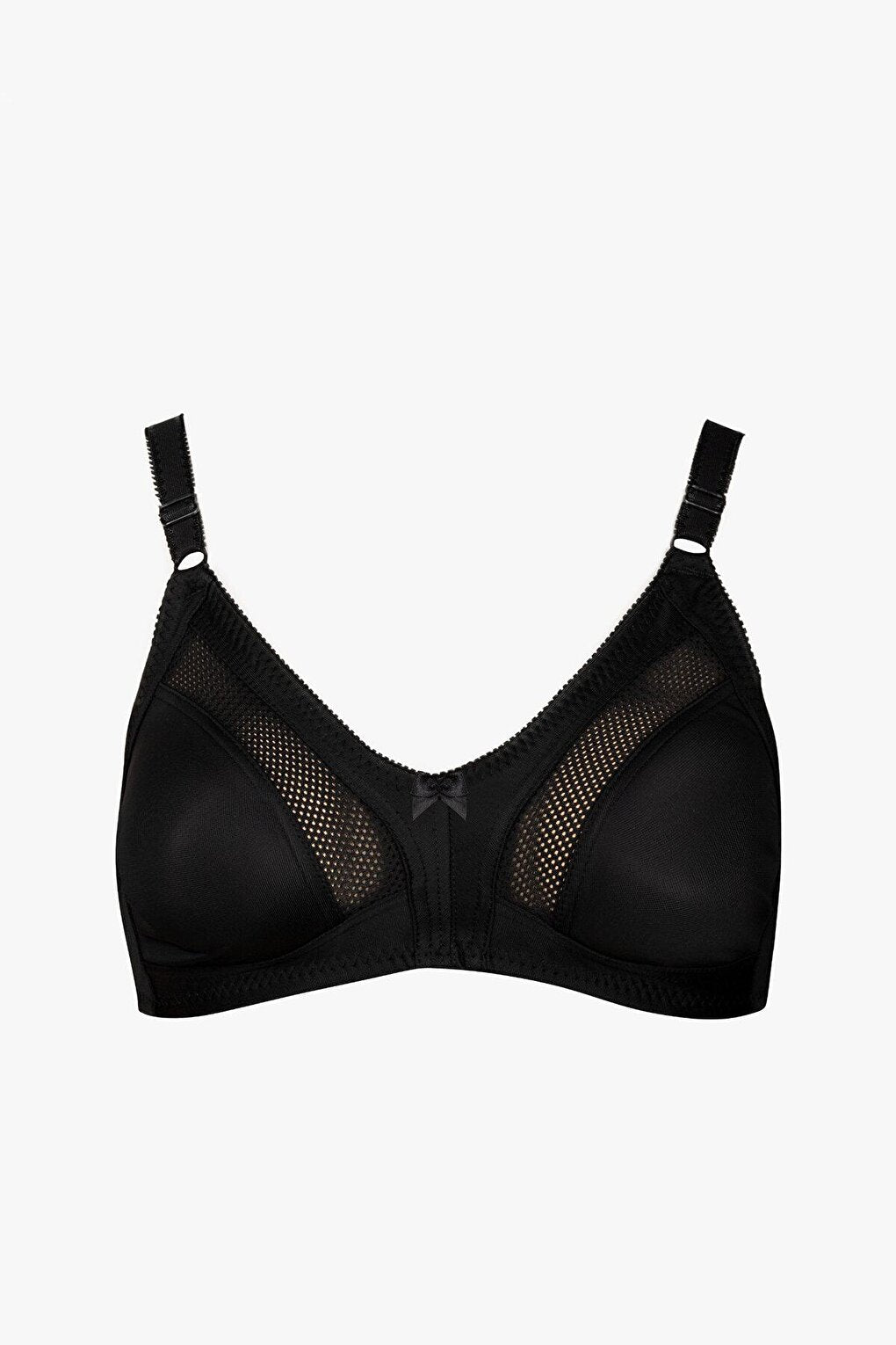 Women's Black Comfortable Jersey Bra