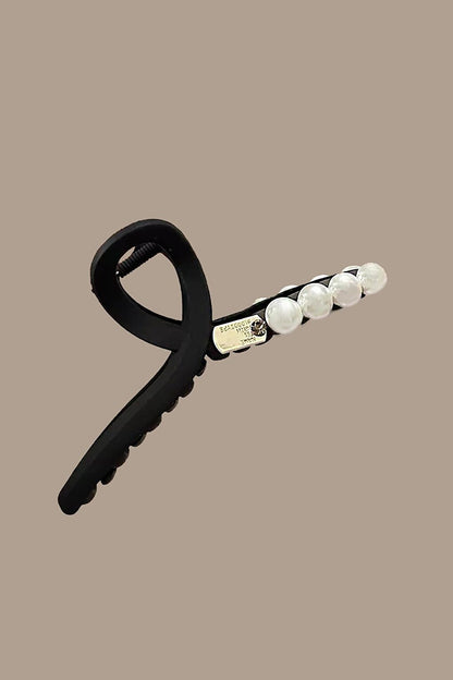 Luxury Acetate Drop Model Pearled XL Latch Clasp 13 Cm