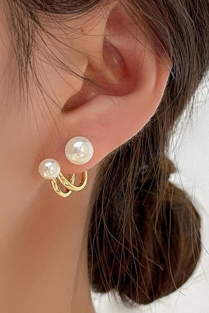 Pearl Drop Elegant Pearl Earrings