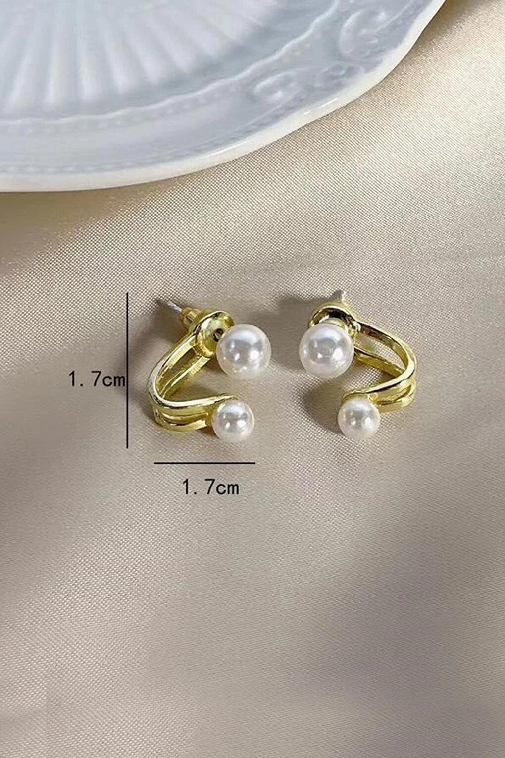 Pearl Drop Elegant Pearl Earrings